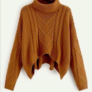 Trendy Asymmetrical sweater neutral